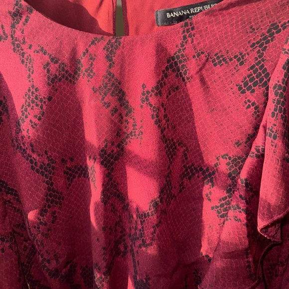 Leopard print red dress - Picture 3 of 6